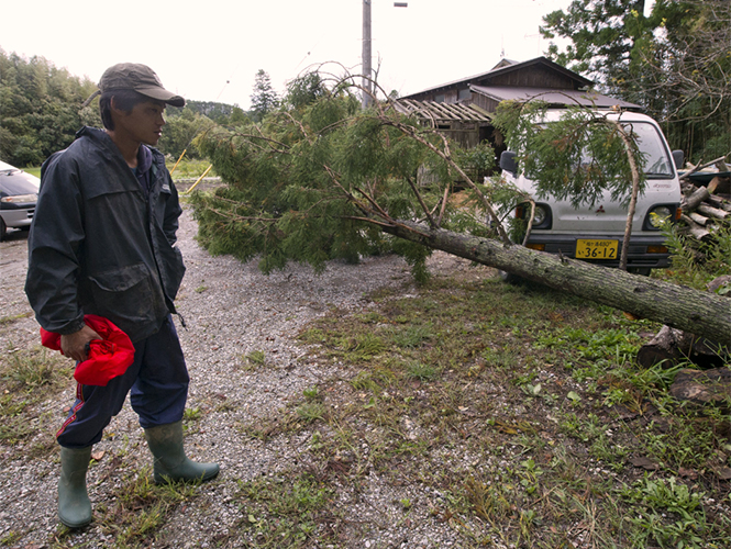 El tifón Wipha deja en Japón 17 muertos y 45 desaparecidos