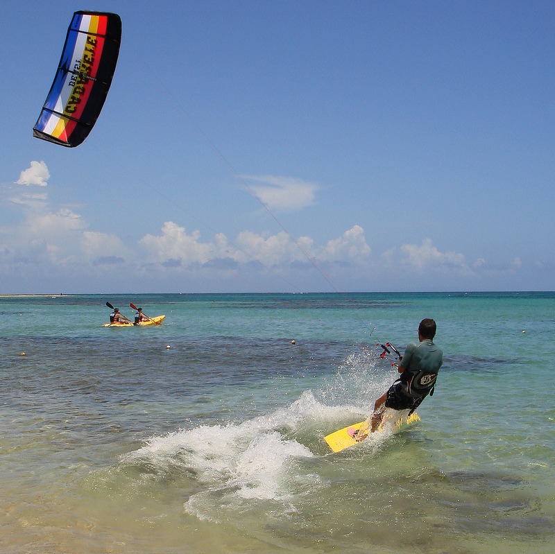 Playas de Veracruz, ideales para el kite surf