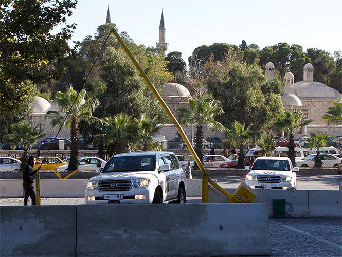 Inspectores químicos deben inspeccionar más de 20 sitios en Siria