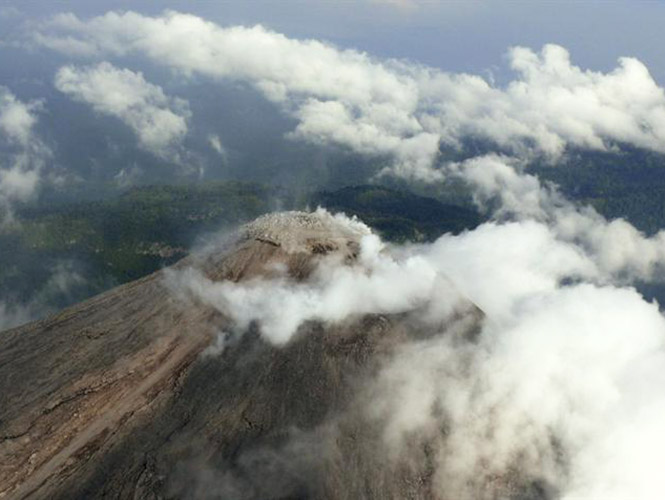 Alerta por riesgo de avalanchas de lodo en el Volcán de Colima