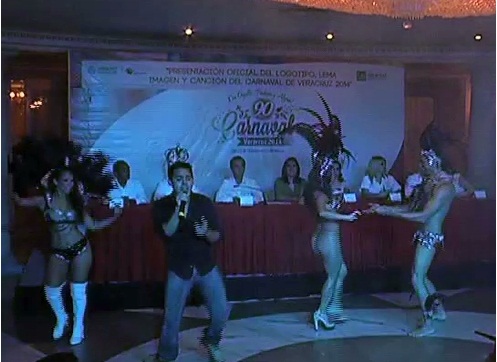 Presentan logotipo, lema, imagen y canción del Carnaval de Veracruz 2014