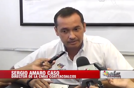 Sergio Amaro Caso, nuevo director de la CMAS Coatzacoalcos