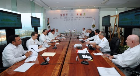 Encabeza Secretario de Gobernación en Veracruz Reunión de Seguridad Zona Sureste