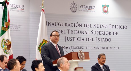 Veracruz con una justicia, pronta, imparcial y efectiva: Javier Duarte