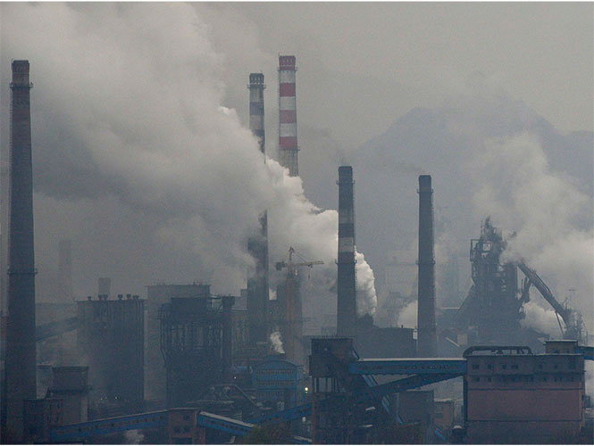 Dióxido de carbono convertido en piedra combatiría la contaminación