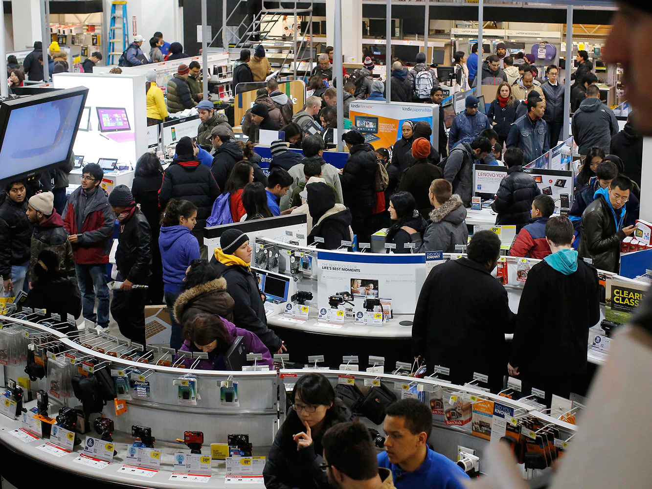 La tecnología arrasa en las primeras horas del ‘viernes negro’