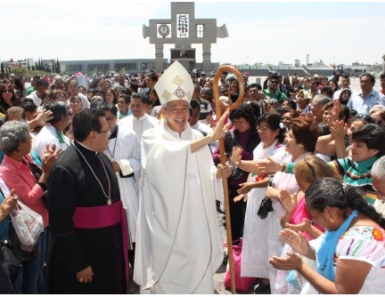 Se despide el obispo Jorge Carlos Patrón Wong de Papantla; se incorpora al equipo del papa Francisco