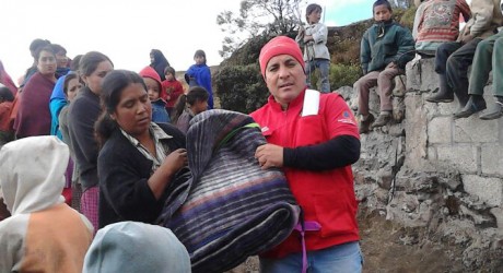 Continúa PC con distribución de apoyos invernales en zonas serranas y vulnerables