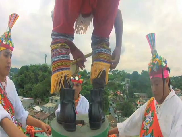 Voladores de Papantla, el sincretismo de la región totonaca