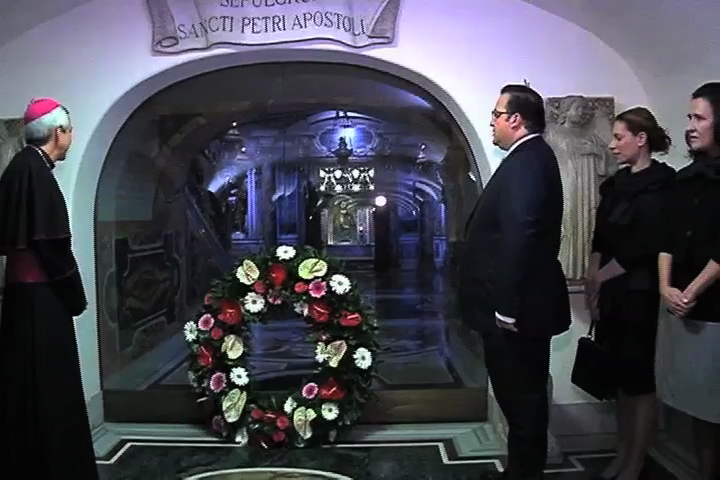 Visita el gobernador Javier Duarte al Museo del Vaticano