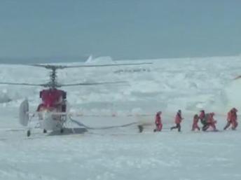 Rescatados todos los pasajeros del buque ruso en la Antártida