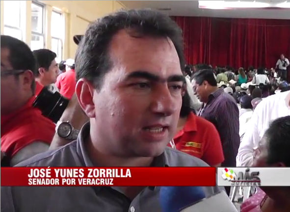 El senador por Veracruz José Yunes, afirma que la reforma financiera traerá beneficios a los mexicanos