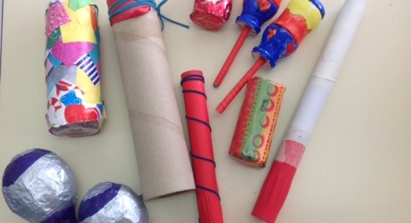 Invita SEV al desafío ecológico Los Cotidiáfonos con Material Reciclado