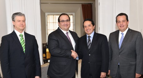 Se reúne Javier Duarte con el Subsecretario de Turismo federal