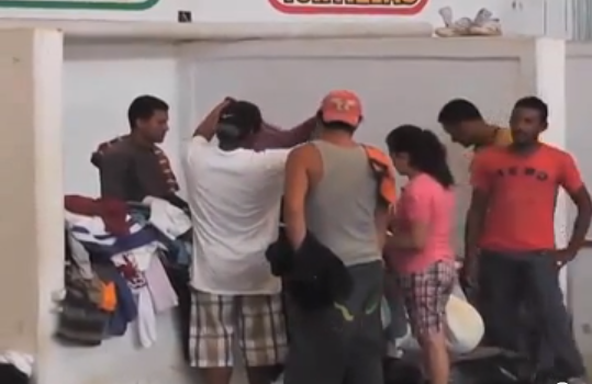 Albergue apoyo para migrantes.