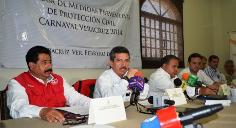 Condiciones meteorológicas óptimas durante Carnaval de Veracruz 2014: PC