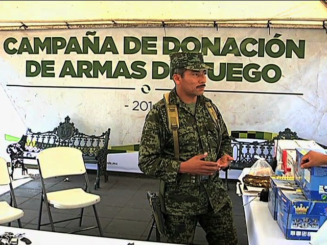 Sedena amplía campaña de canje de armas en Xalapa
