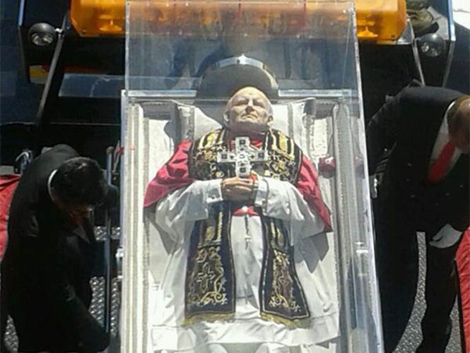 Reliquias de Juan Pablo II inician su recorrido por México