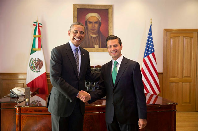 Obama elogia las reformas impulsadas por Peña Nieto