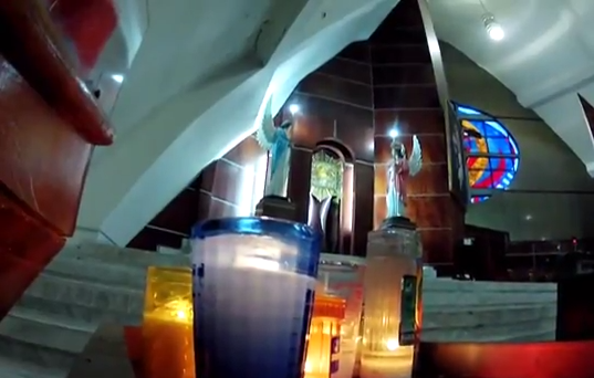 Católicos de Coatzacoalcos celebran el Miércoles de Ceniza.