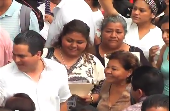 El Ayuntamiento de Coatzacoalcos realiza su primera audiencia pública.