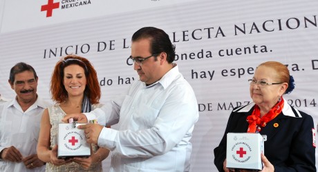 La Cruz Roja puede contar con los veracruzanos: Javier Duarte