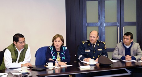 Coordinan acciones para prevención y combate de incendios forestales