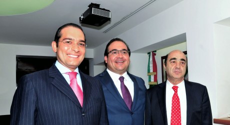 Sostiene el Gobernador Javier Duarte encuentro de trabajo con el Procurador Jesús Murillo Karam