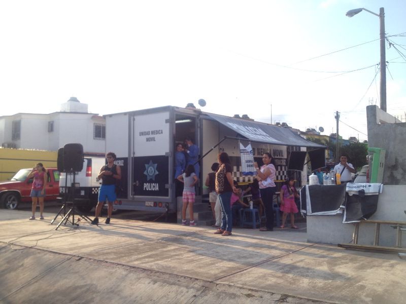 «Policia Estatal Contigo» lleva a colonias servicios médicos gratuitos