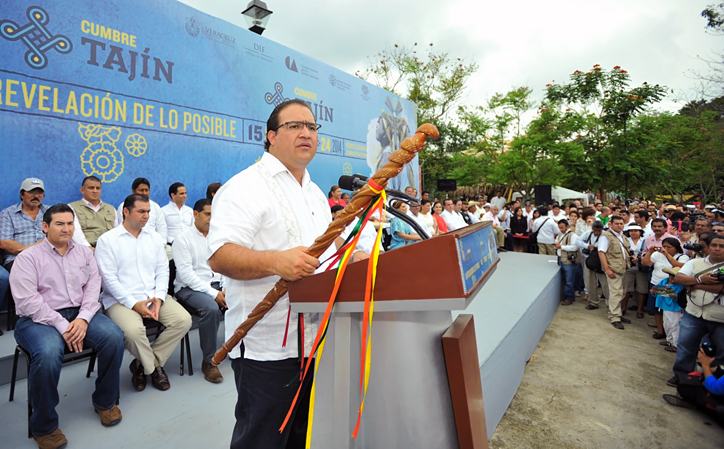 Inaugura el gobernador Javier Duarte Cumbre Tajín 2014