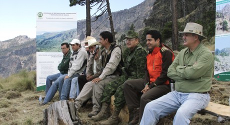 Trabajos titánicos de pobladores para conservar el Parque Nacional Cofre de Perote