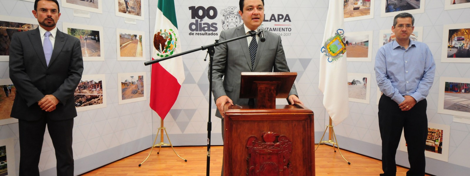 Américo Zúñiga celebra cumplimiento de “Cien días de resultados para Xalapa”