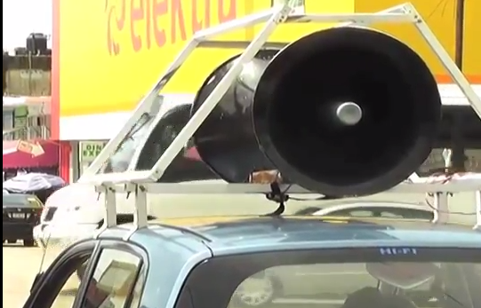 Continúa el problema del ruido en el primer cuadro de la Ciudad de Coatzacoalcos.