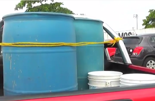 Un 15% de la población de Coatzacoalcos continúa sin agua.