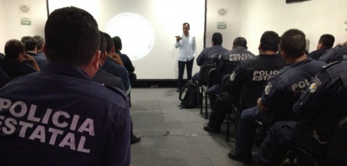 Capacitan a Policía Estatal para el Nuevo Sistema de Justicia Penal