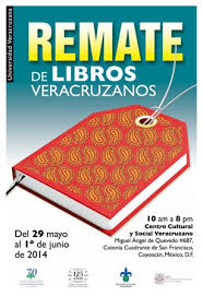 Participa IVEC en remate de libros veracruzanos en el DF
