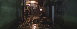 Tromba inunda docenas de casas en Santiago Miahuatlán, Puebla