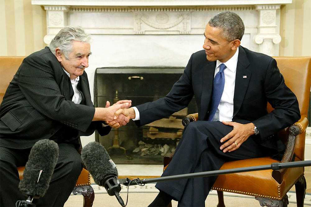 Barack Obama recibe a José Mujica en la Casa Blanca