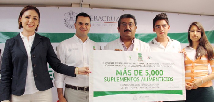 Entrega Cobaev suplementos alimenticios al Instituto Estatal de Oncología