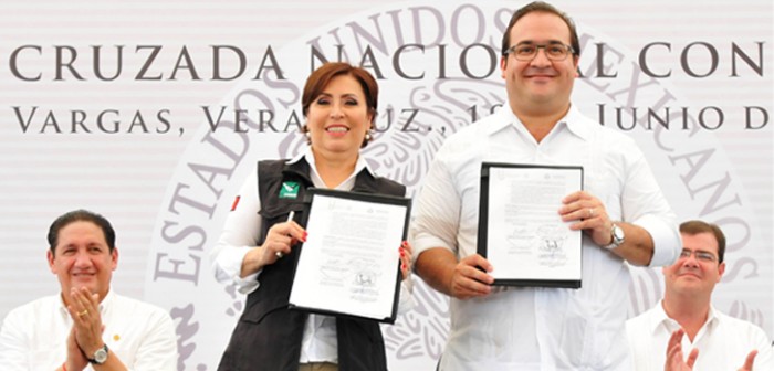 Con la Cruzada Nacional contra el Hambre y Adelante, Veracruz se suma al desarrollo de México: Javier Duarte