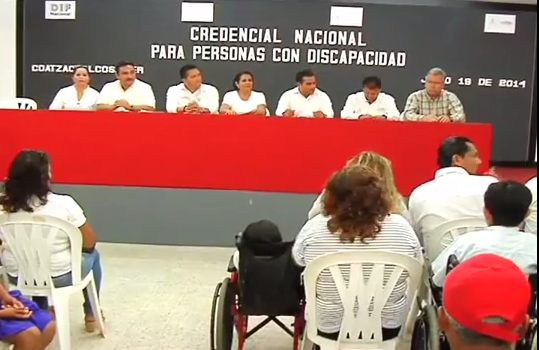 Inicia el Proceso de Credencialización Nacional a Personas con Discapacidad en Coatzacoalcos.