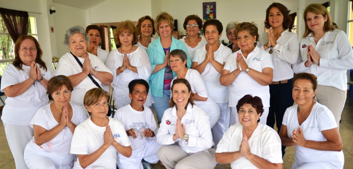 Visita Cecilia de Ochoa de Duarte La Quinta de las Rosas