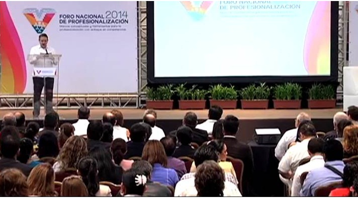 Celebran en Boca del Río el Foro Nacional de Profesionalización 2014
