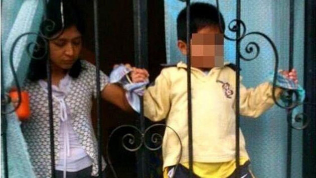 Autoridades investigan caso del niño amarrado a ventana en Xalapa