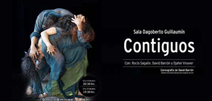 Estrena IVEC Contiguos, espectáculo dancístico de Rocío Sagaón, Djahel Vinaver y David Barrón