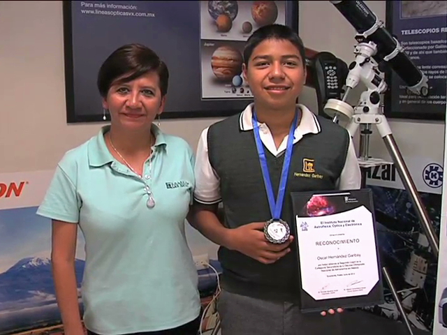 Medalla de plata para Veracruz en Olimpiada Estatal de Astronomía