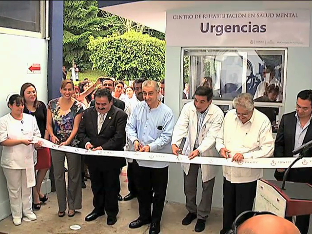 Inauguran área de urgencias en Hospital de Salud Mental
