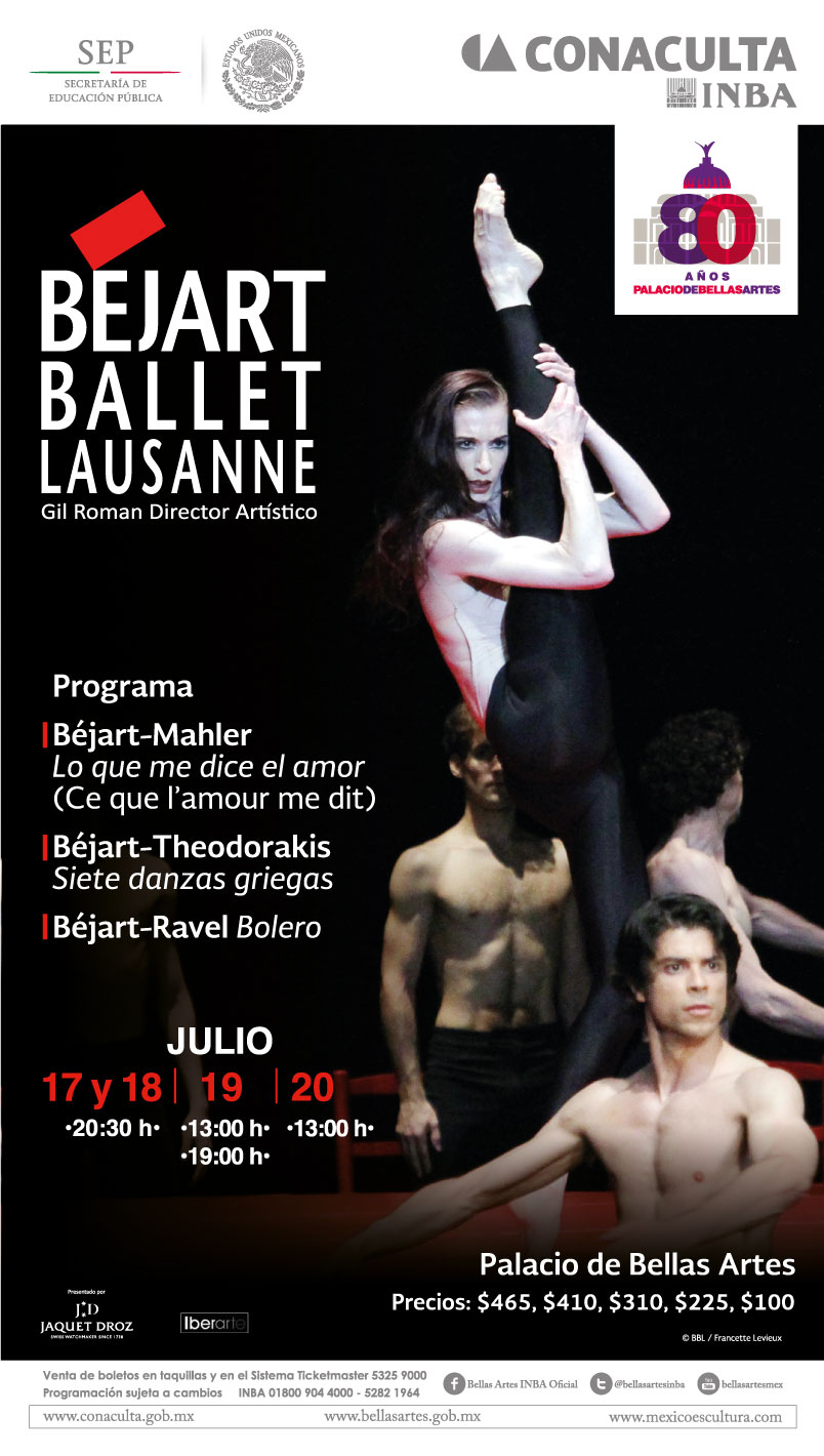 Regresa a México el Bejart Ballet Lausanne