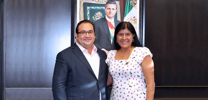 Buscan Javier Duarte y Yazmín Copete impulsar el desarrollo de los veracruzanos