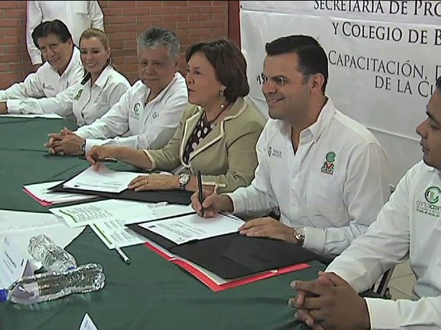 Cobaev y PC firman convenio en prevención de desastres